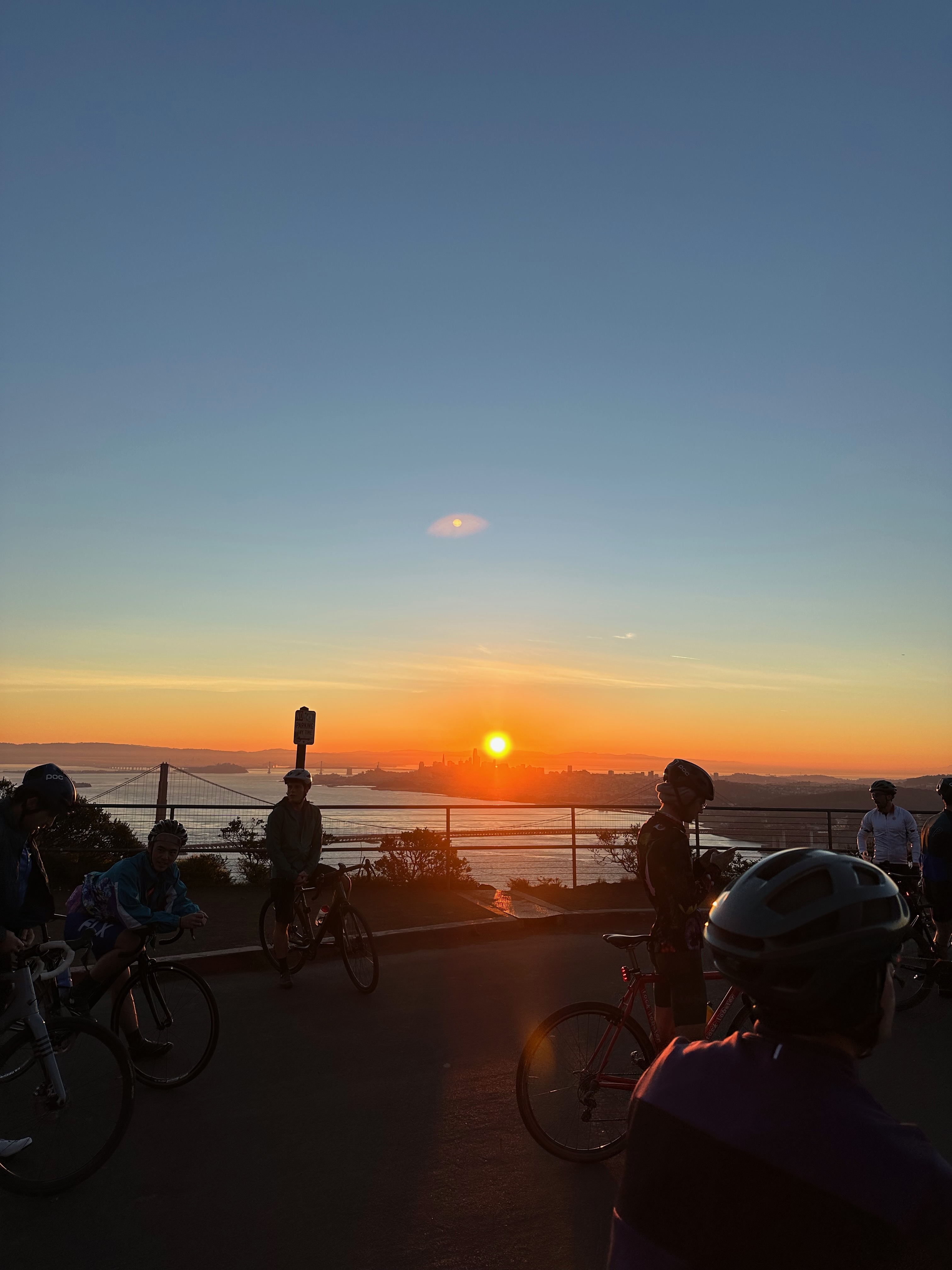Out on the bike